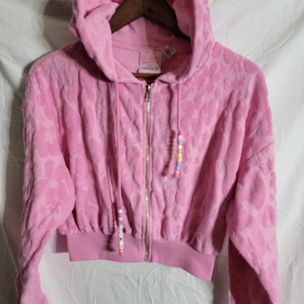 Forever 21 Kids Pink Textured Jacket